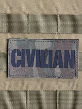 IR Civilian Military Soldier Tactical patch Multicam picture