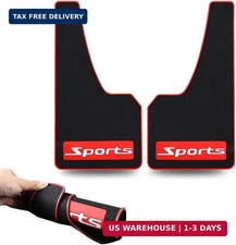 Soft Material Automotive Car Mud Flaps Universal Fit Black Splash Guards Rubber picture