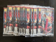 Lot of 17 MTG Magic the Gathering Ice Age #1 Armada Comics 1995 SEALED w/ Card picture