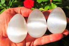 [1] Selenite Crystal Egg of Psychic Awareness™ POWERFUL ~2.5