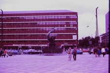 c1970's 35mm Slide, Copenhagen City Square Restaurant Building Denmark European picture