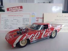 Danbury Mint 1963 Coca-Cola Corvette Pro Mod 1:24 Diecast w/ Box & COA picture