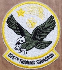 USAF Air Force 325th Training SQUADRON Patch COLOR FLIGHT DRESS TYNDALL AFB, FL picture