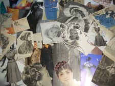 26 Pc Ephemera Pack Antique Vtg 100 Years of Fashion Collage Junk Journals+++++ picture