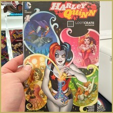 Harley Quinn #1 Loot Crate Exclusive DC Comics March 2016 New Sealed picture
