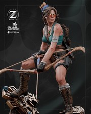 1:8 Lara Croft Tomb Raider Fan Art UNPAINTED High Quality Garage Kit picture