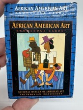 African American Art Knowledge Cards Smithsonian Pomegranate Factory Sealed picture