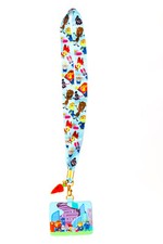 Disney Loungelfly Zootopia Lanyard w/ Cardholder picture