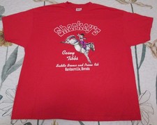 Vintage Sharkey's Casino Gardnerville, NV  T -Shirt - Casey Tibbs 2XL picture