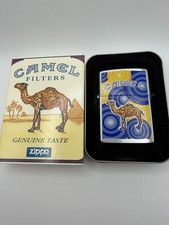 Camel Bubbles Vintage 1998 Chrome Zippo Lighter New B10 picture