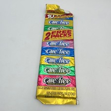 Vintage Carefree Sugarless Gum Variety Pack Wrapper Nabisco Foods New Old Stock picture