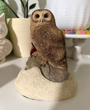 United Design Animal Classics Owl Figurine Vintage Wildlife Sculpture picture