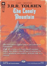The Lonely Mountain (Borderless) 248 Rare The Hobbit Magic: The Gathering NM picture