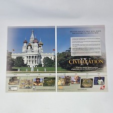 Civilization IV 4 PC Dictate Policy Print Ad/Poster Art picture