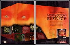 Blood Omen Legacy Of Kain Crystal Dynamics Vintage 1997 2Page Advertisement picture