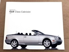 2003 Mercedes Benz CLK320 CLK430 Cabriolet 20-page Sales Brochure Catalog picture