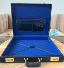 Masonic Regalia Apron Hard Case Briefcase MM or WM Mason Size Leather Case picture