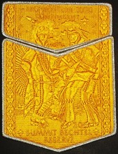 BOY SCOUT BSA OA TI'AK 404 2020 NOAC MOMENTUM COVID 2027 2-PATCH GHOST 75 MADE picture