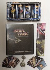 Rare 1991 Impel Star Trek 25th Anniversary Cards w/Binder, Klingon Watch, & More picture