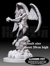 Anime movie Hawkgirl hot girl Wings battle Resin 3D Print GK Kit Figure DIY picture