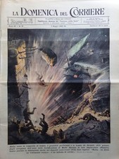 La Domenica del Corriere 3 May 1942 WW2 Bombs Malta Petersburg Confucius Wool picture