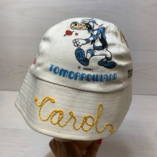 Disney Tomorrowland Frontierland Adventureland Fantasyland Hat Vintage 1970s-80s picture