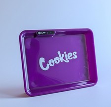 Purple LED Rolling Tray Color Changing Rechargeable USB C Cable Included picture