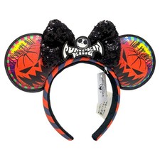 Disney's Nightmare Before Christmas Pumpkin King Jack Skellington Ear Headband picture