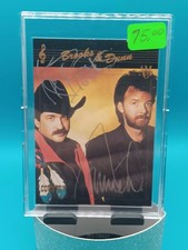 Country Music Association 1991 Brooks & Dunn Autograph Card Signed #6 Insert picture