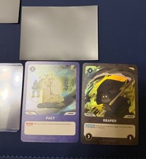 Reaper and Pact HOLO Rare Doginal Dogs Rise of the Pack TCG with Sleeves picture
