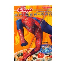 MEGA RARE Kellogg’s 2004 Spider-Man 2 LIMITED EDITION Cereal Box SEALED picture