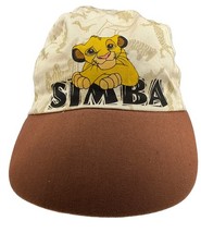 Deadstock NWT Vintage Reversible Disney Lion King Promo Hat Simba Juvenile Hat picture