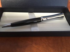 Cross Parasol Chrome and Black Twist Ballpoint Pen picture