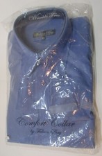 New NWT Men's 16 - 32/33 Falcon Bay Regular Light Blue Cotton Long Sleeve Shirt picture