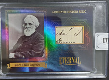 Ivan Turgenev Portrait Card 2024 Eternal World Celebrities 70/75 Cut Relic Patch picture