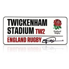 Jonny Wilkinson Signed England Rugby Street Sign picture