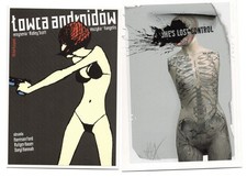 Lot of 2 Polish Art Postcards — Blade Runner/Łowca Androidów & She Lost Control picture