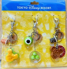 Disney Park Food Keychain set(3pcs) Disney Disney Disney Disney Disney Disney picture