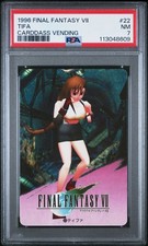 1996 FINAL FANTASY VII CARDDASS VENDING 22 TIFA PSA 7 picture