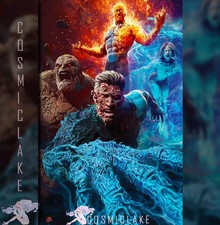 Midnight Fantastic Four #1 Barends Virgin Variant Ltd 1000 Presale 10/7☆ picture