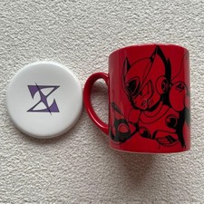 Rockman X Anniversary Collection 1+2 Zero Mug with Lid Limited Edition picture
