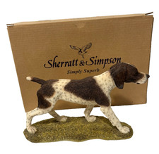 Sherratt & Simpson German Shorthaired Pointer Standing Dog Figurine #89131 New picture