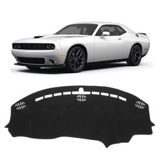 KUST Black Dash Cover for Dodge 59.45''×24.41''(Dodge Challenger 15-24）  picture