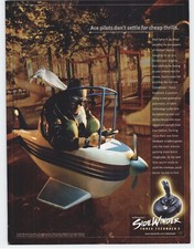 2000 Microsoft SideWinder Force Feedback 2 PC Controller Print Ad/Poster Pop Art picture