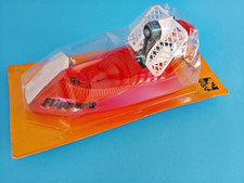 MS TOY MICHAEL SEIDEL FLIPPERS ELECTRIC RACING BOAT + SKIPPER FIGURE HTF ORIGINAL BOX 1970s picture