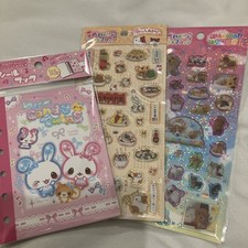 San-x Wanwan Wano Hamu sticker pack Sticker Heisei Retro Mini Notebook picture