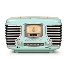 Crosley Corsair Radio with Bluetooth - Aqua Blue CR612B-AB picture