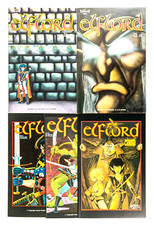 ELFLORD #1,2,3,5,6 (1986 Aircel, Reprints) Bruce & Barry Blair, P. McEown NM- picture