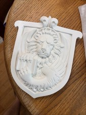 Vintage 1981 Winged Lion of St Mark Venice Cast Stone Wall Plaque Signed picture