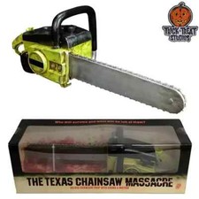 THE TEXAS CHAINSAW MASSACRE (1974) CHAINSAW PROP WITH SOUND LEATHERFACE NEW picture